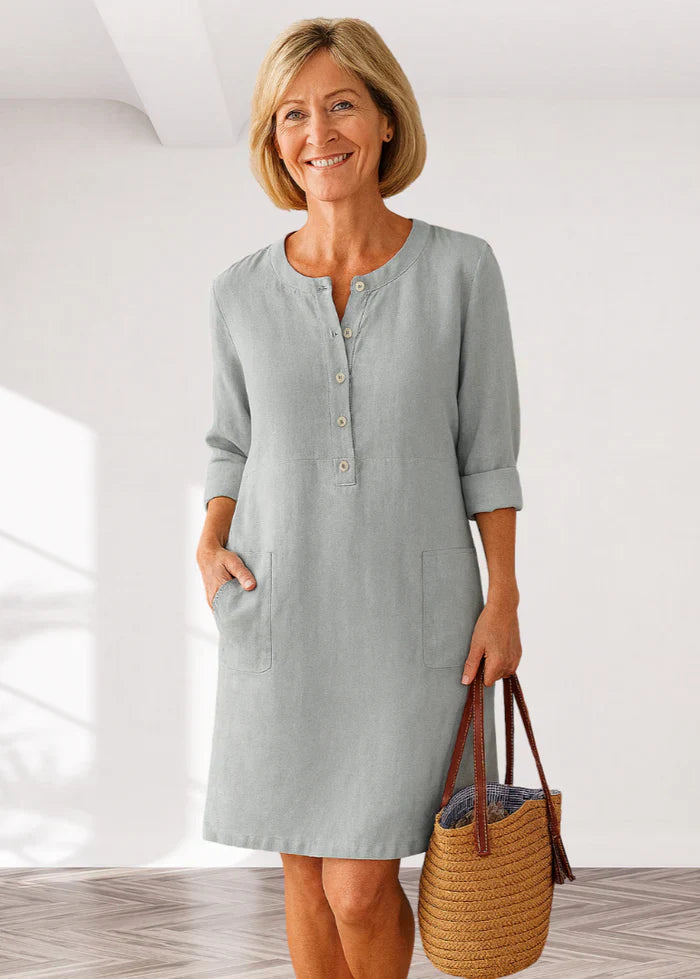 EVI | Everyday Women's Dress with a Relaxed Fit and Timeless Style