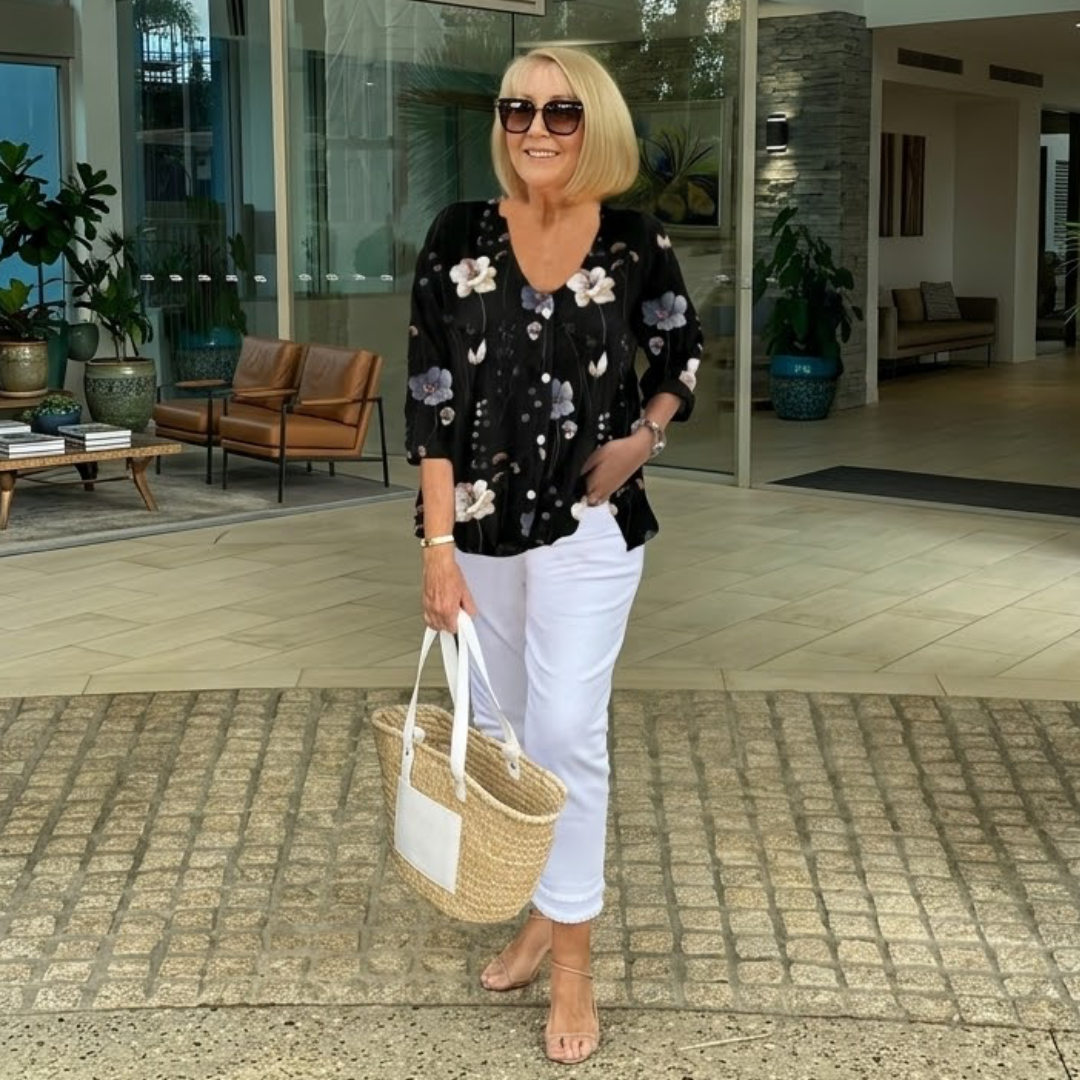 Dawn | Three Quarter Sleeve Blouse