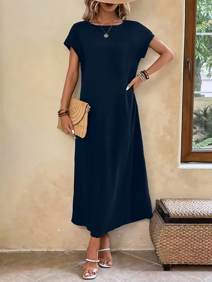 Margaux™ — Chic Minimalist Maxi Dress