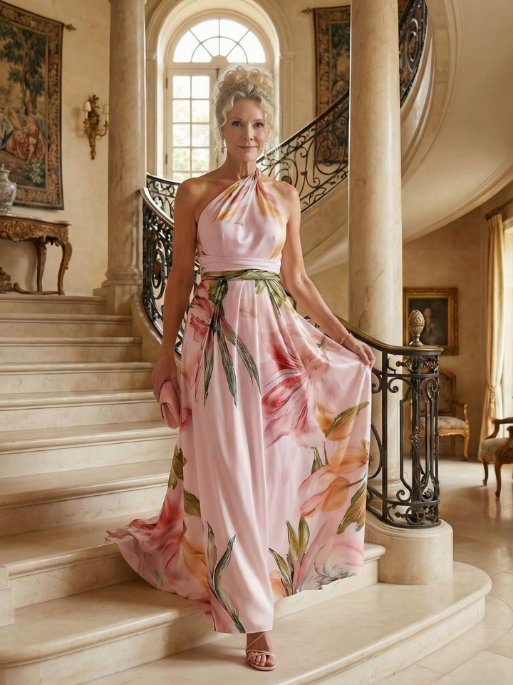 Amiel | Breezy Floral Maxi Dress