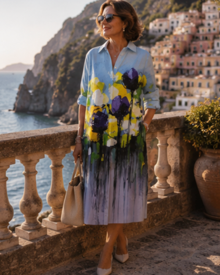 Eliana | Sunset Garden Dress