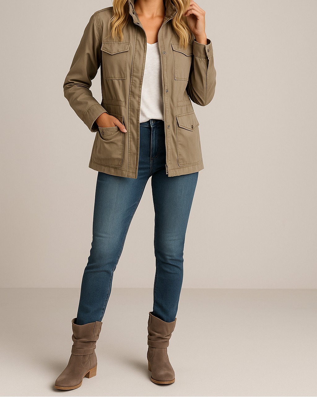 Women’s Utility Cargo Jacket