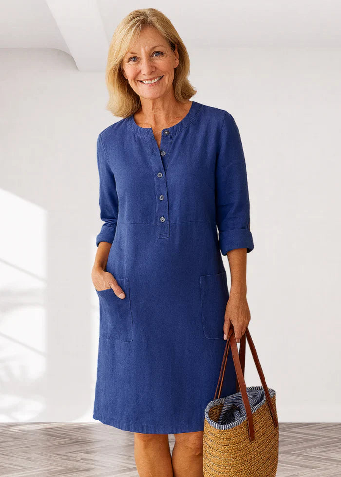 EVI | Everyday Women's Dress with a Relaxed Fit and Timeless Style