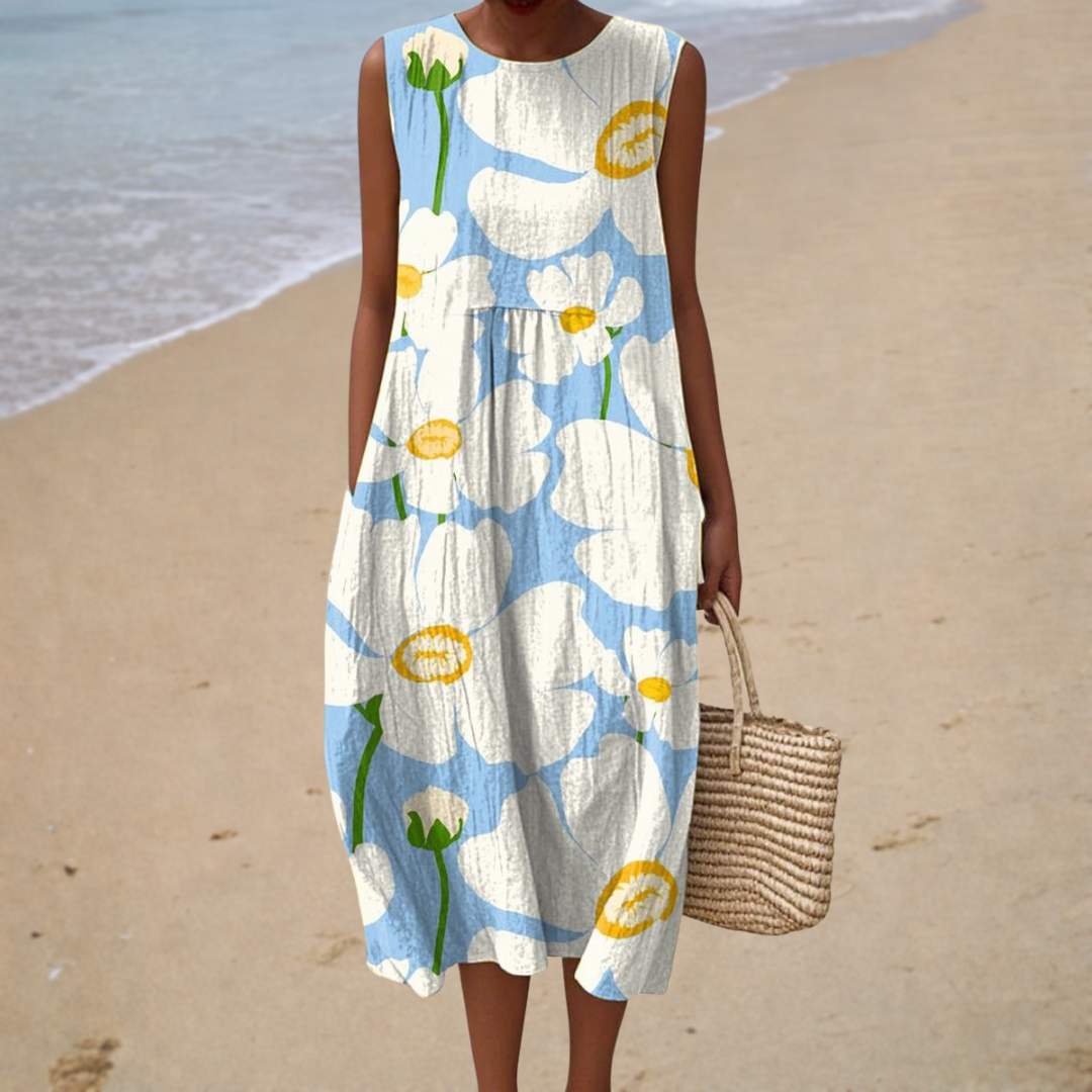 Daisy | Solar-Inspired Graphic Dress