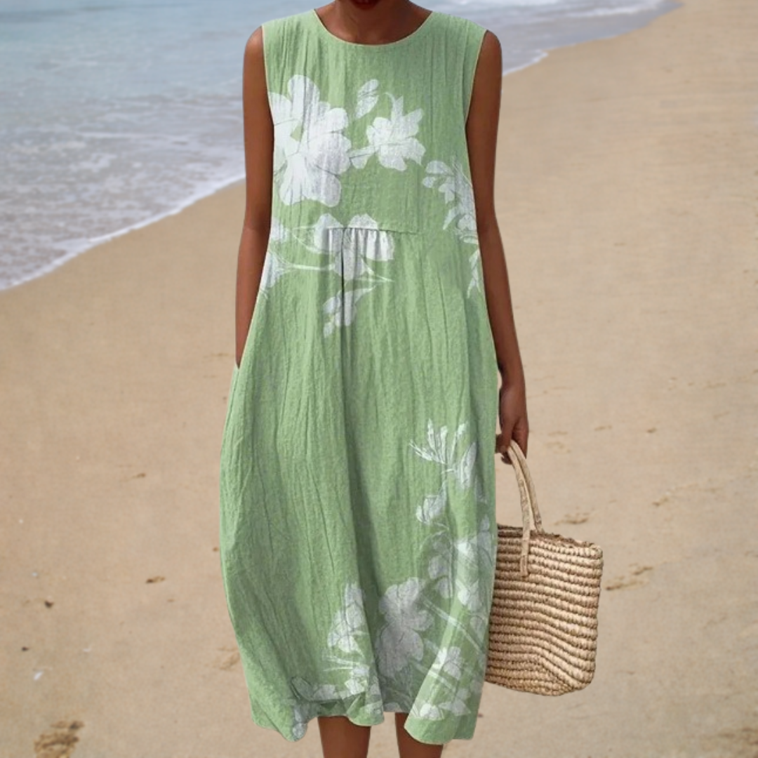Marion | Organic Midi Dress