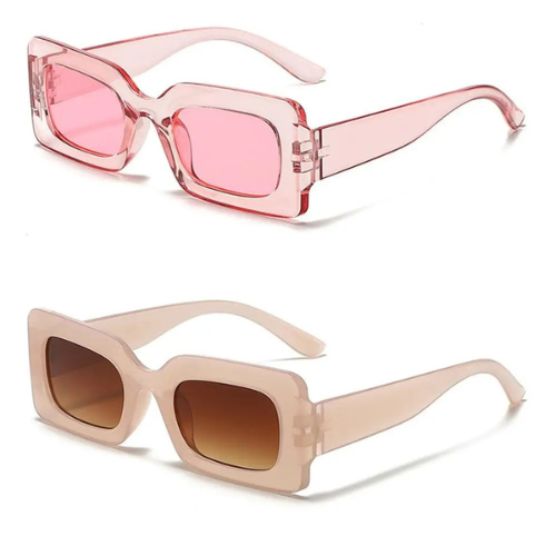 Retro Fashion Rectangle Sunglasses