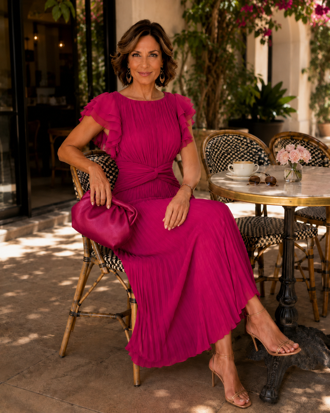 Rosalie | Classic Pleated Dress