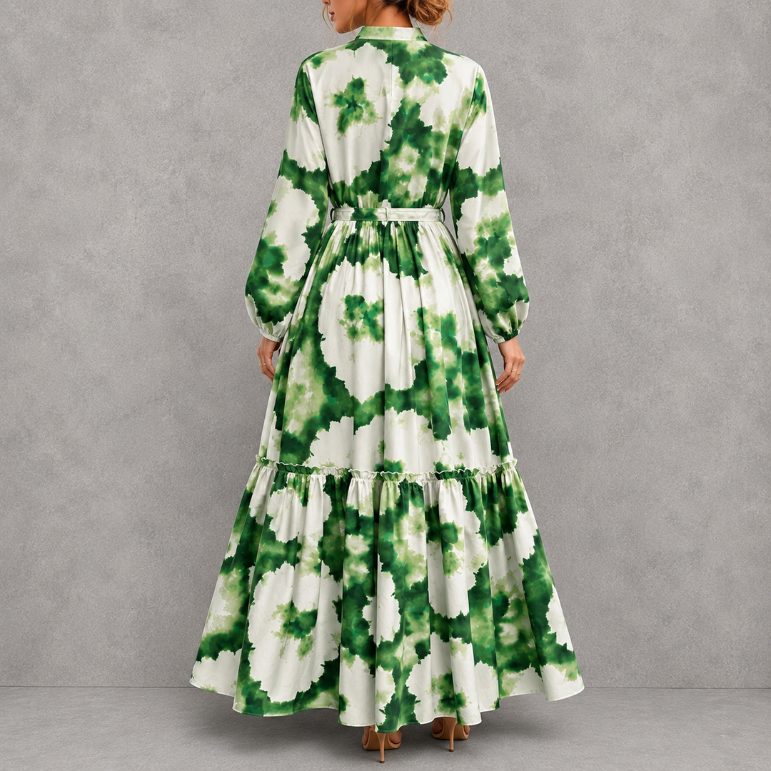 Celestine™ | Botanical Print Maxi Dress