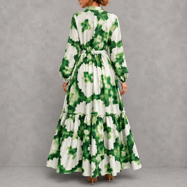 Celestine™ | Botanical Print Maxi Dress