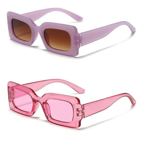 Retro Fashion Rectangle Sunglasses