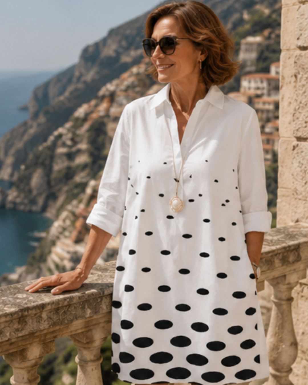 Isabella | Polka Grace Day Dress