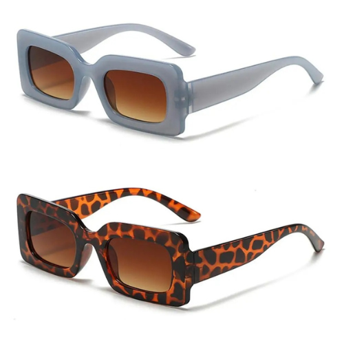 Retro Fashion Rectangle Sunglasses