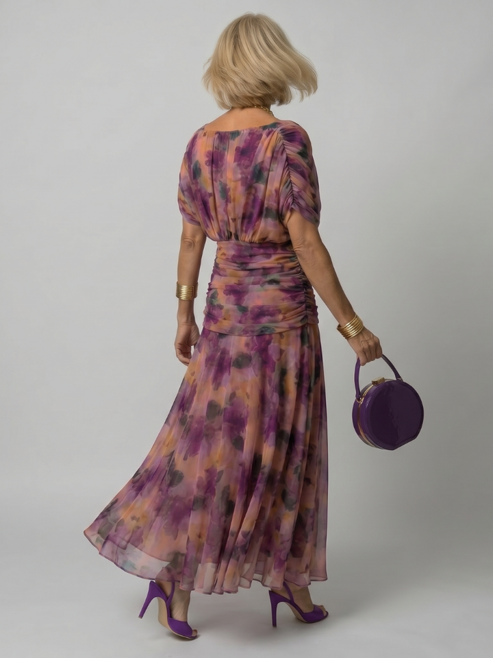 Calen | Off-Shoulder Midi Dress" can be rewritten as "Calen | Off-Shoulder Midi Style Dress.