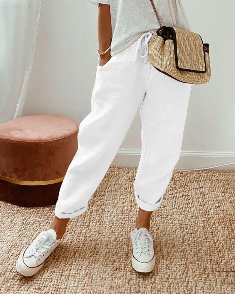Chic and Comfortable Fluid Pants