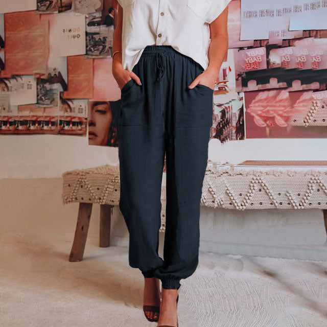 Kaeli – Stylish Drawstring Pants