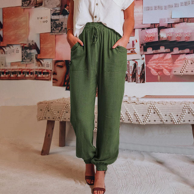Kaeli – Stylish Drawstring Pants