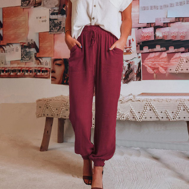Kaeli – Stylish Drawstring Pants