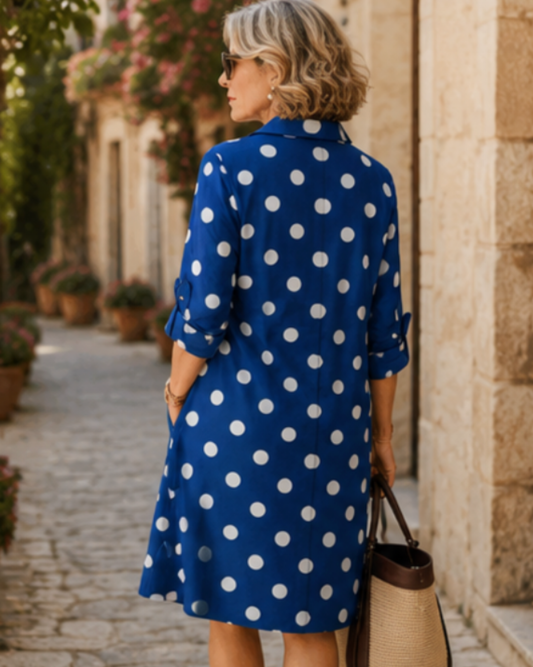 Elena | Blue Horizon Town Dress
