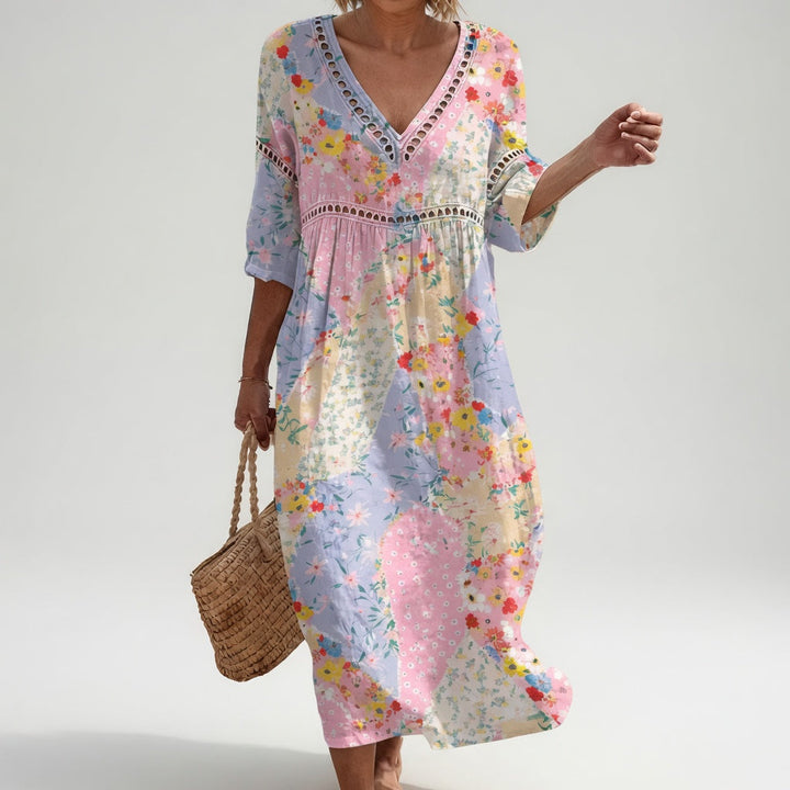 Lysiane™ — Effortless Floral Dress with Summer Elegance
