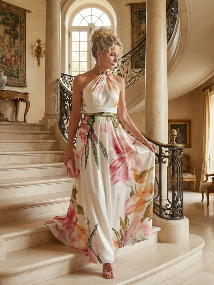 Amiel | Breezy Floral Maxi Dress