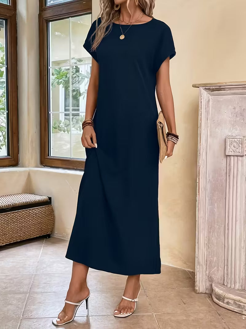Margaux™ — Chic Minimalist Maxi Dress