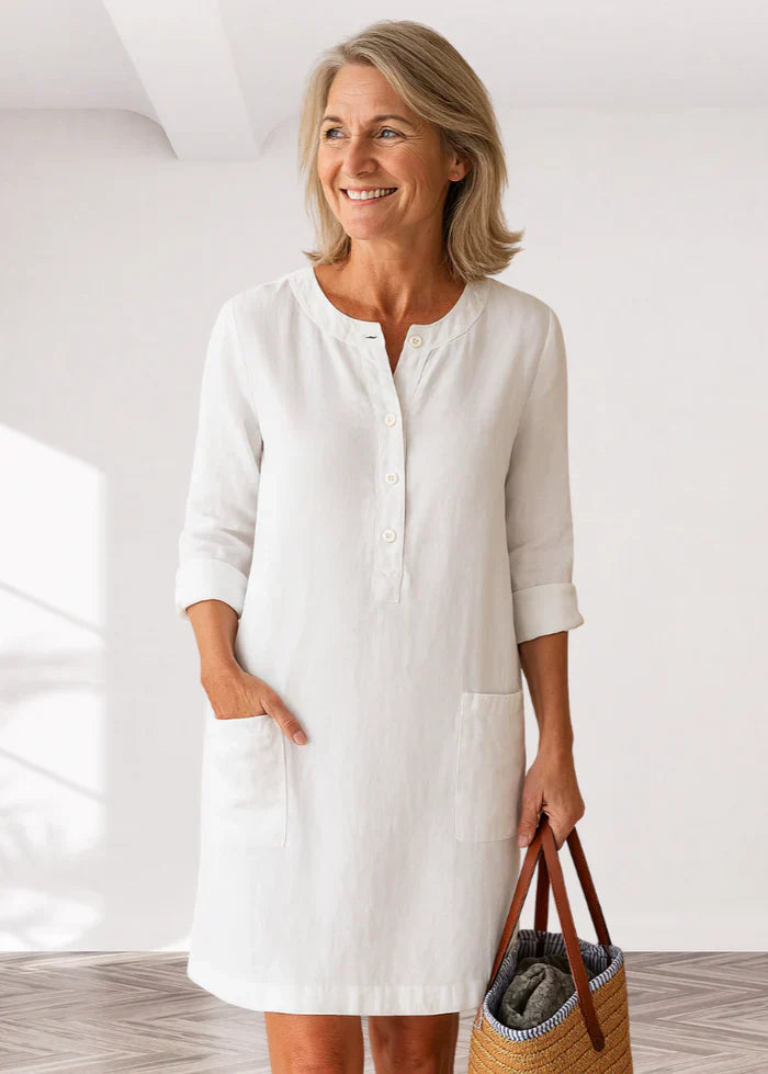 EVI | Everyday Women's Dress with a Relaxed Fit and Timeless Style