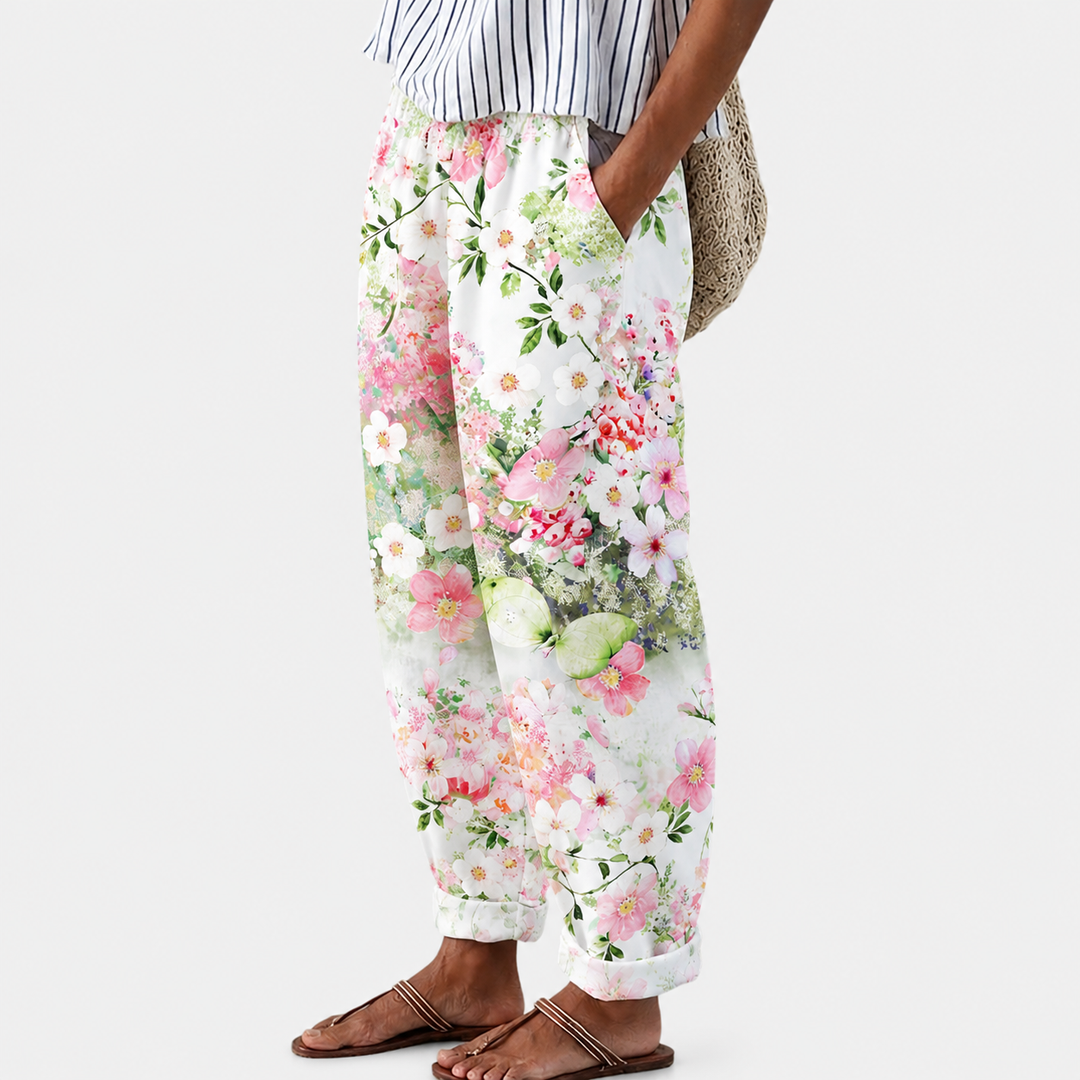 Blossom Breeze Comfort Trousers
