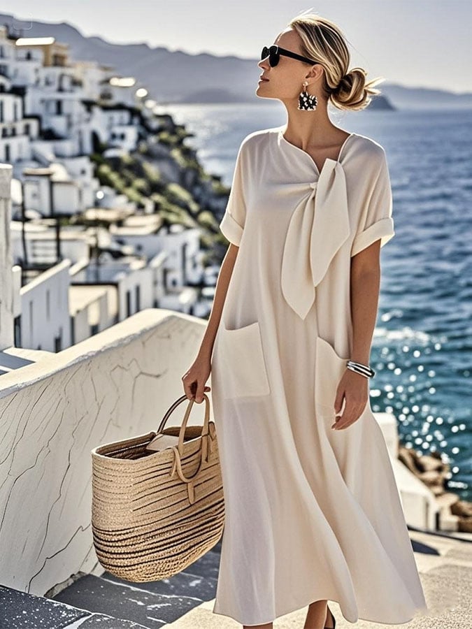 Mireille™ - Breezy Cotton Summer Dress