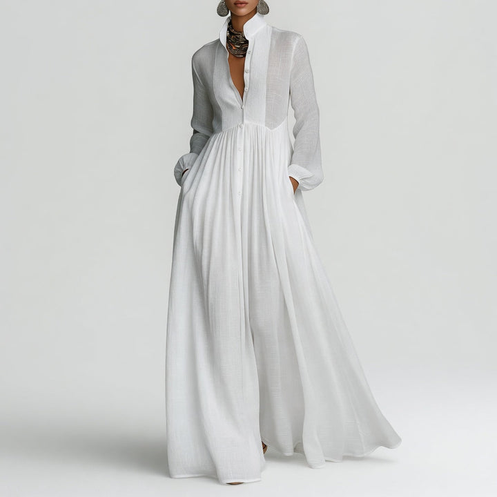 Élisa™ — Elegant Minimalist Maxi Dress