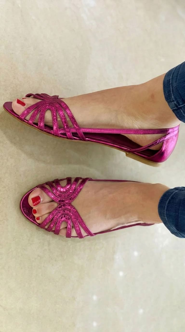 Eleonora | Summer Light Golden Sandals