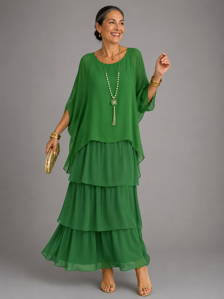 Natalie™ | Elegant Flowing Maxi Dress