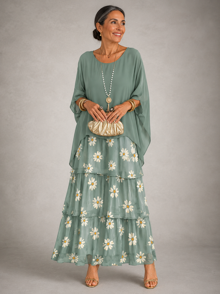 Natalie™ | Elegant Flowing Maxi Dress