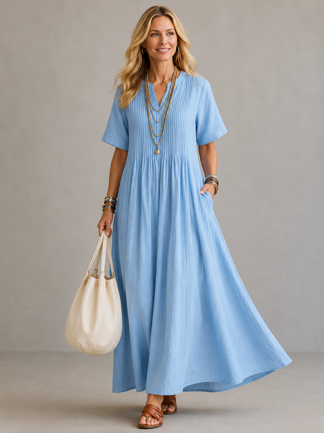 Sadie™ | Pleated Dress