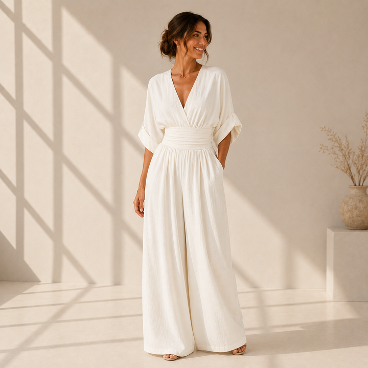 Livia™ | Effortless Wrap Jumpsuit