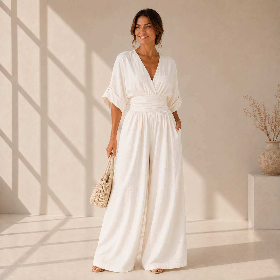 Livia™ | Effortless Wrap Jumpsuit
