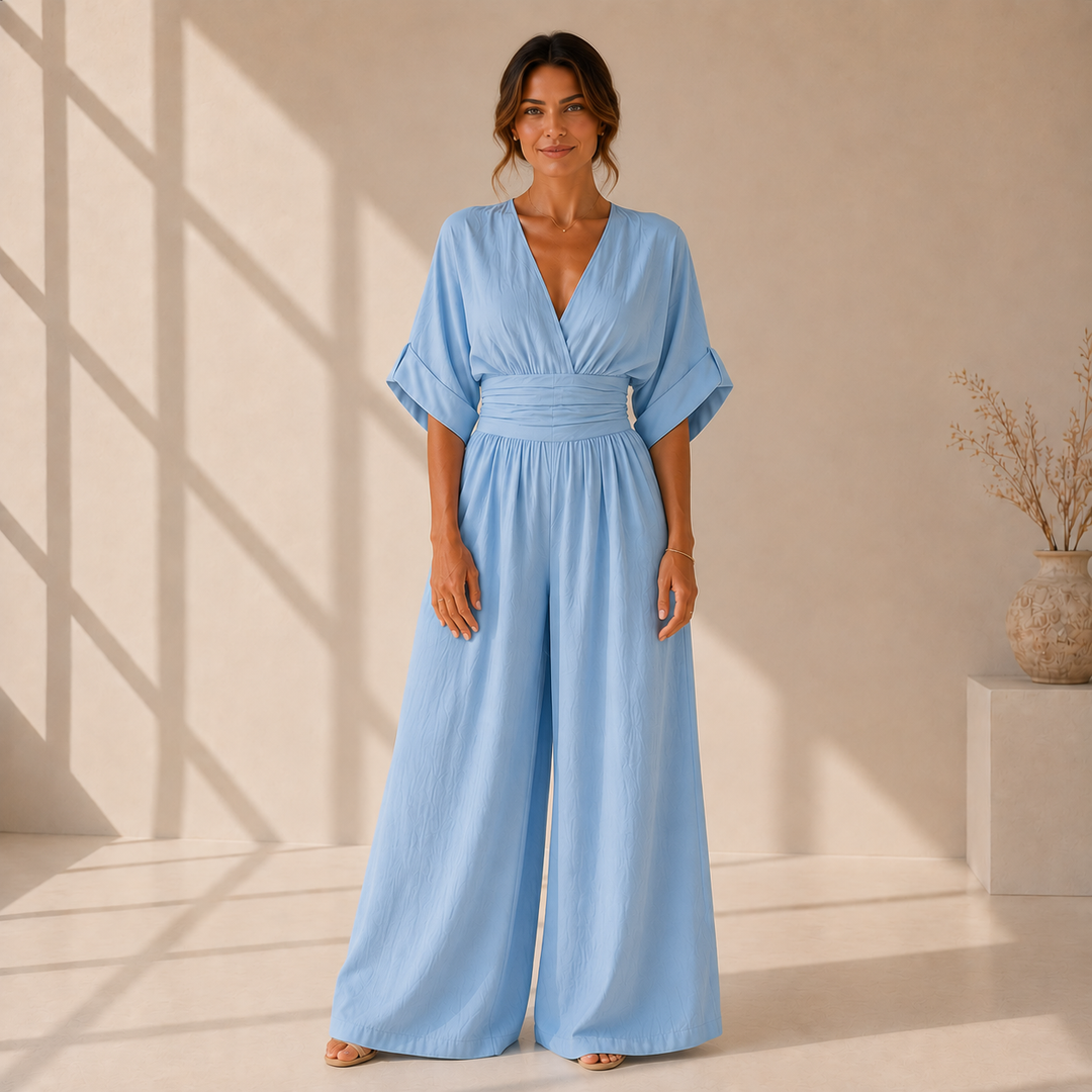 Livia™ | Effortless Wrap Jumpsuit