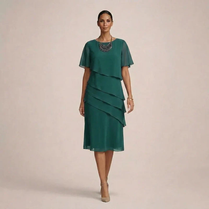 MARA | Chic Ruffle Dress for Effortless Elegance and Comfort