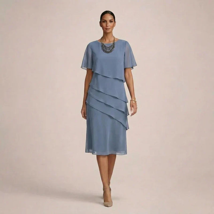 MARA | Chic Ruffle Dress for Effortless Elegance and Comfort