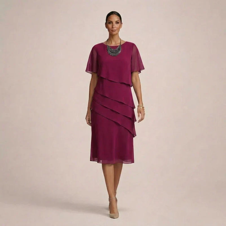 MARA | Chic Ruffle Dress for Effortless Elegance and Comfort