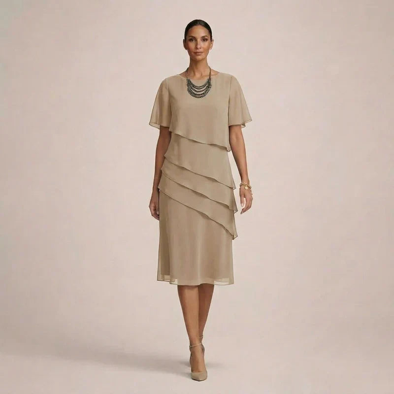 MARA | Chic Ruffle Dress for Effortless Elegance and Comfort