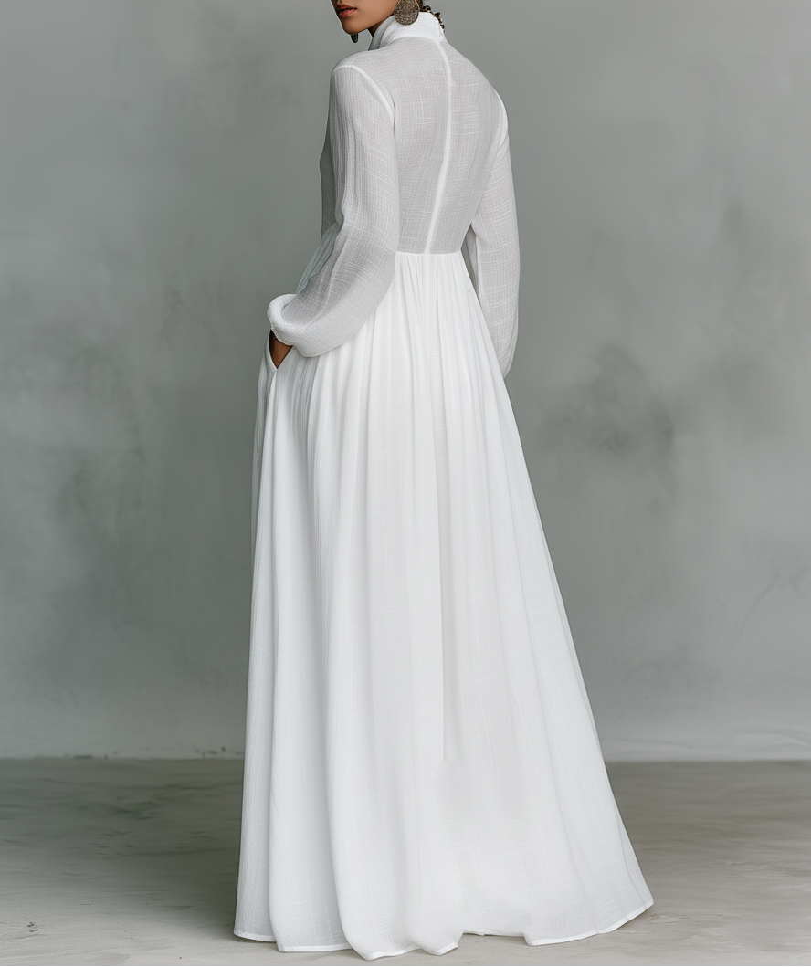 Élisa™ — Elegant Minimalist Maxi Dress
