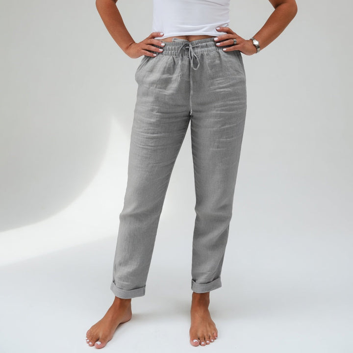 Albertine™ — Pure Cotton Relaxed Fit Pants