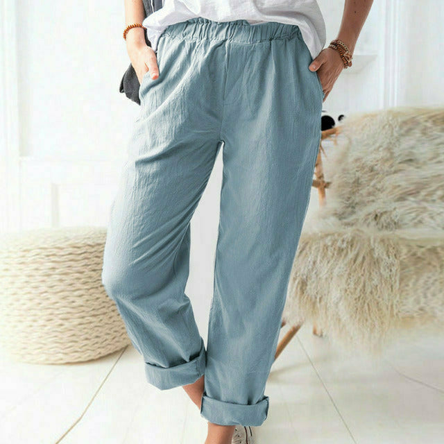 Neria - Comfortable Soft-Fit Pants