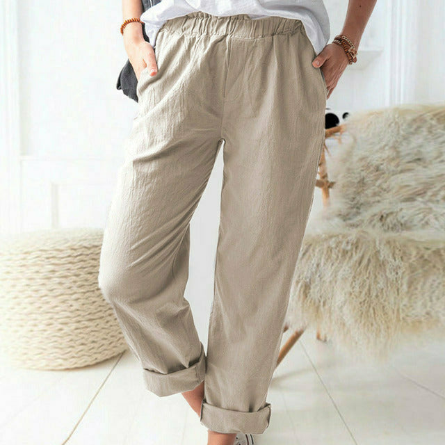 Neria - Comfortable Soft-Fit Pants