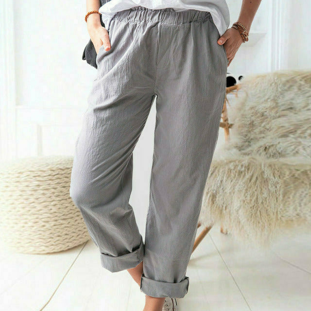 Neria - Comfortable Soft-Fit Pants
