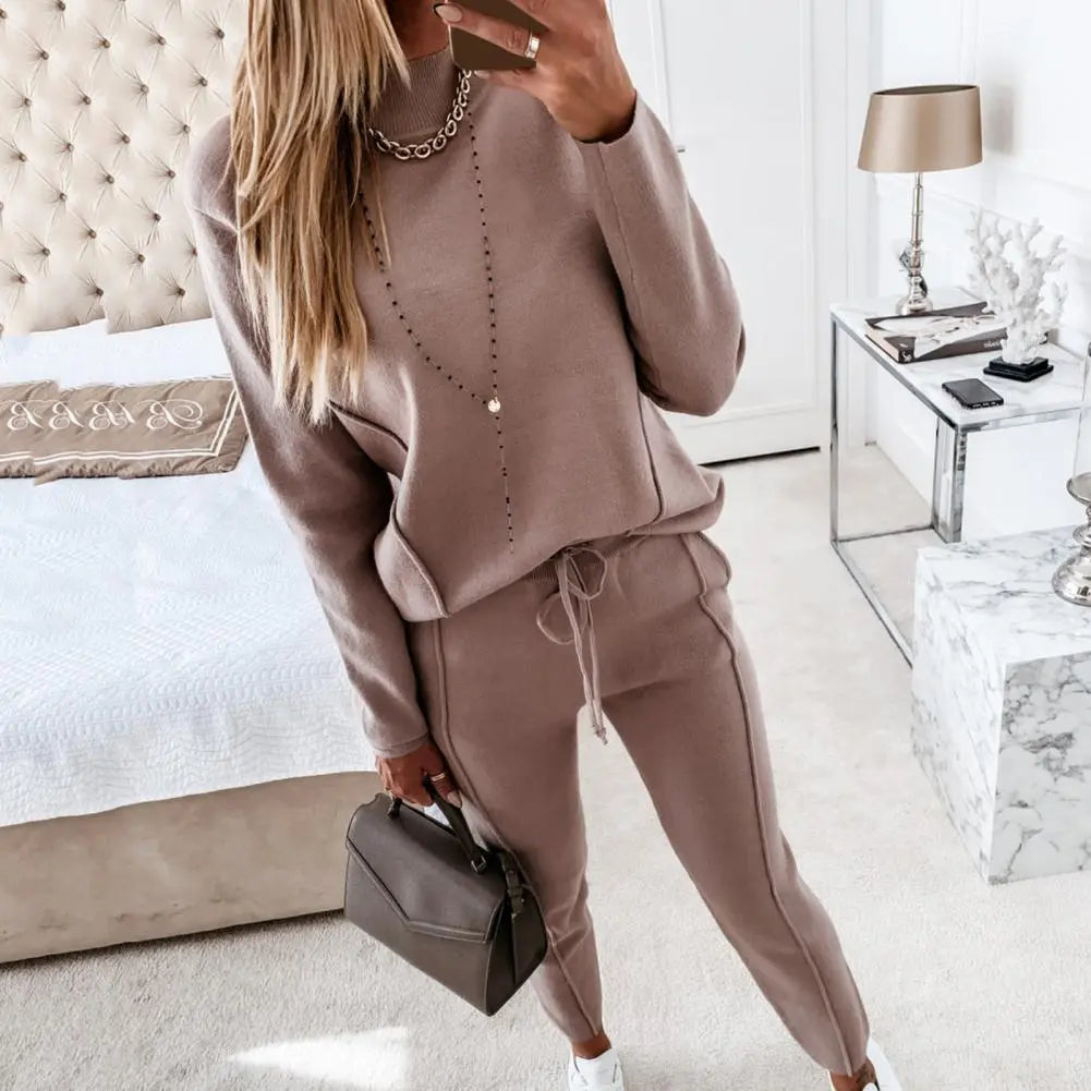 Knitwear Stripe Lounge Set