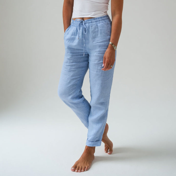 Albertine™ — Pure Cotton Relaxed Fit Pants
