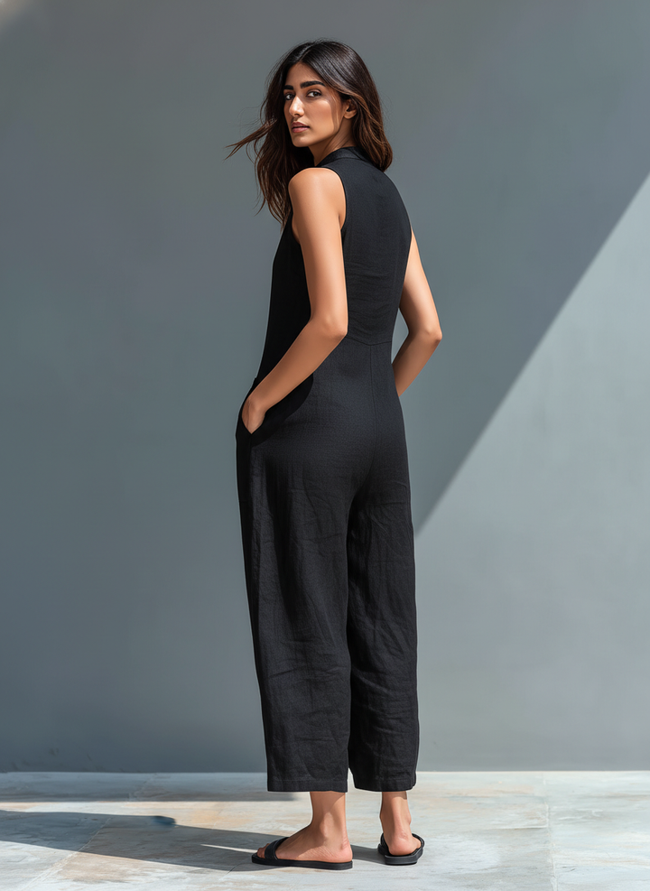 Claire™ | Casual Linen Jumpsuit
