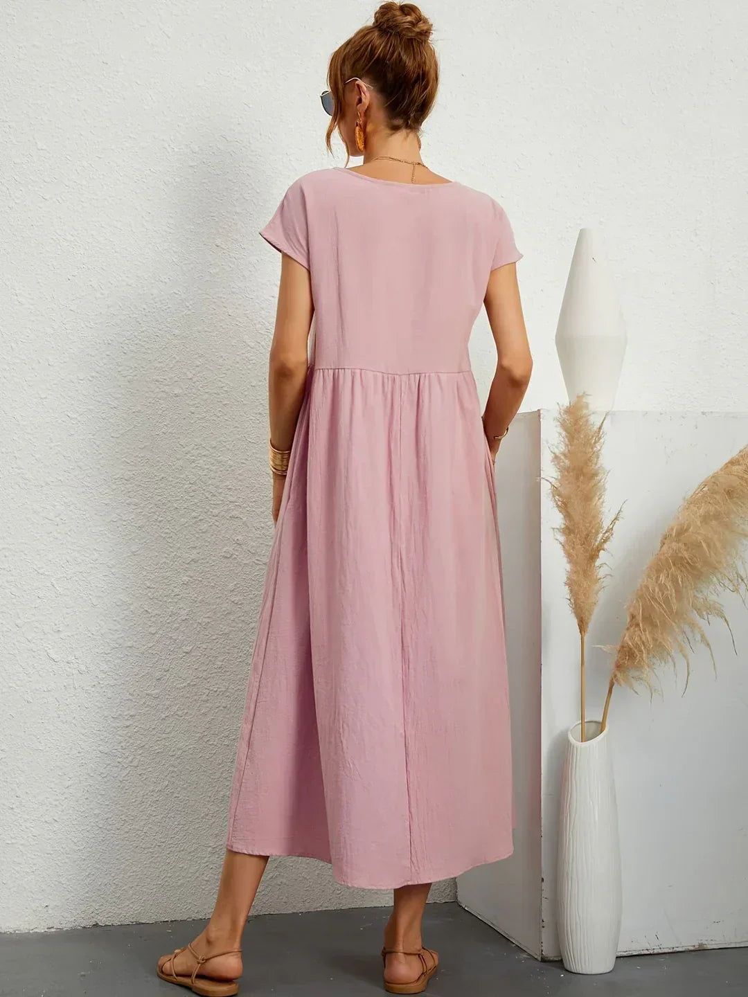 Gabrielle™ — Classic Elegance Midi Dress
