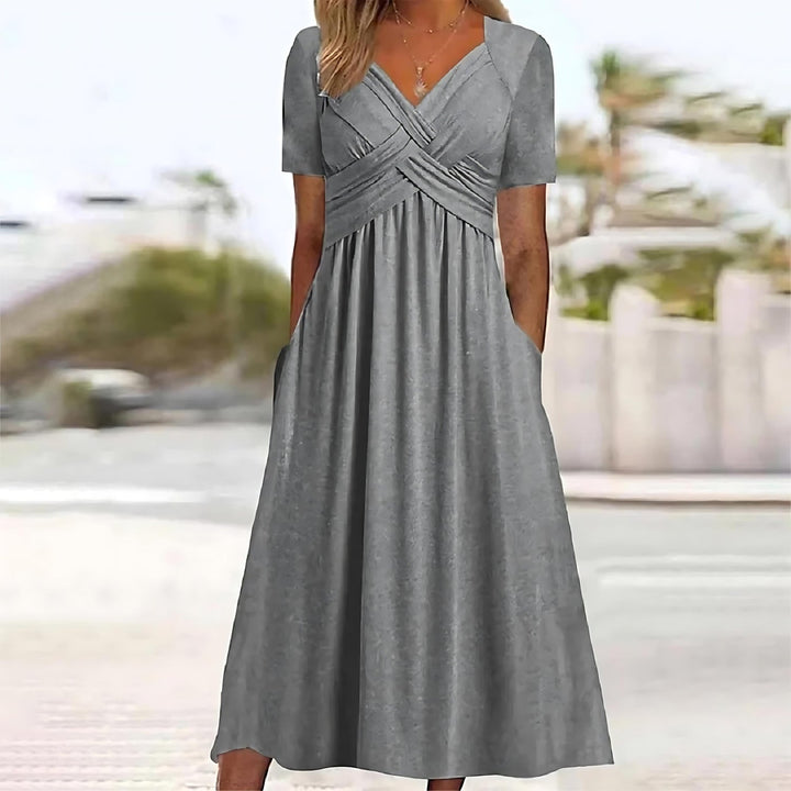ISADORA | Chic A-Line Midi Dress